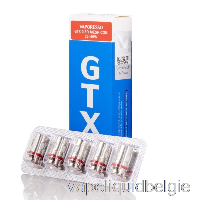 Vape Smaken Vaporesso Gtx Vervangende Spoelen 0.3ohm Gtx Mesh-spoelen